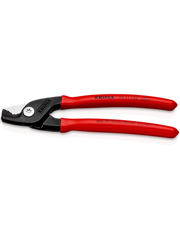 KNIPEX StepCut, Kabelsaks med trinnvis kutting