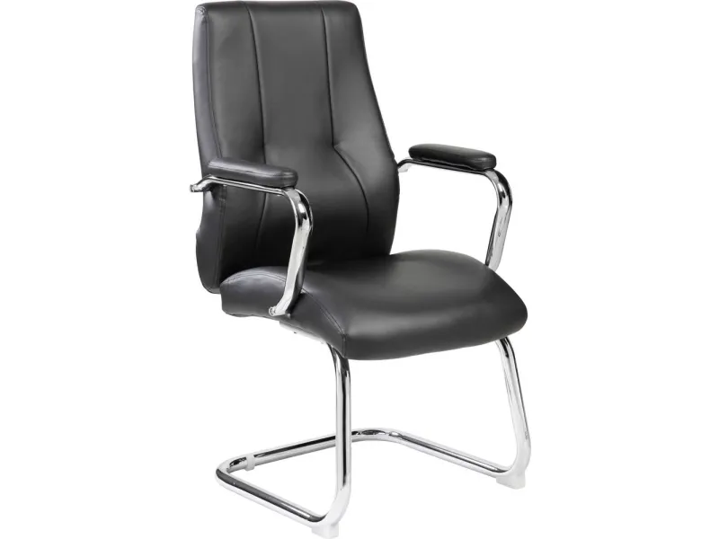 Rocada gjestestol 985V22 sort/krom R985290, 1 stk