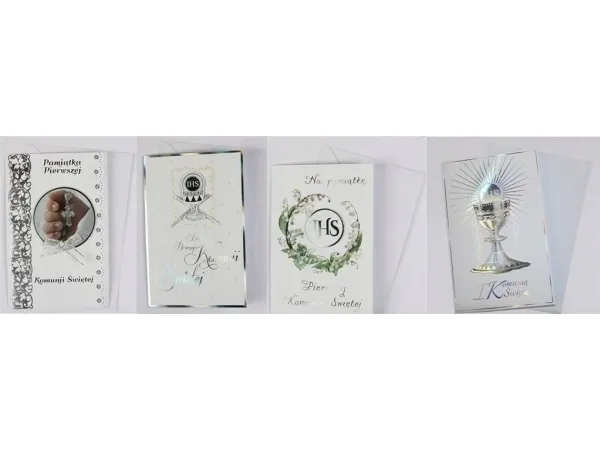 Top Graphic Komunia-kort MIX (12 stk)