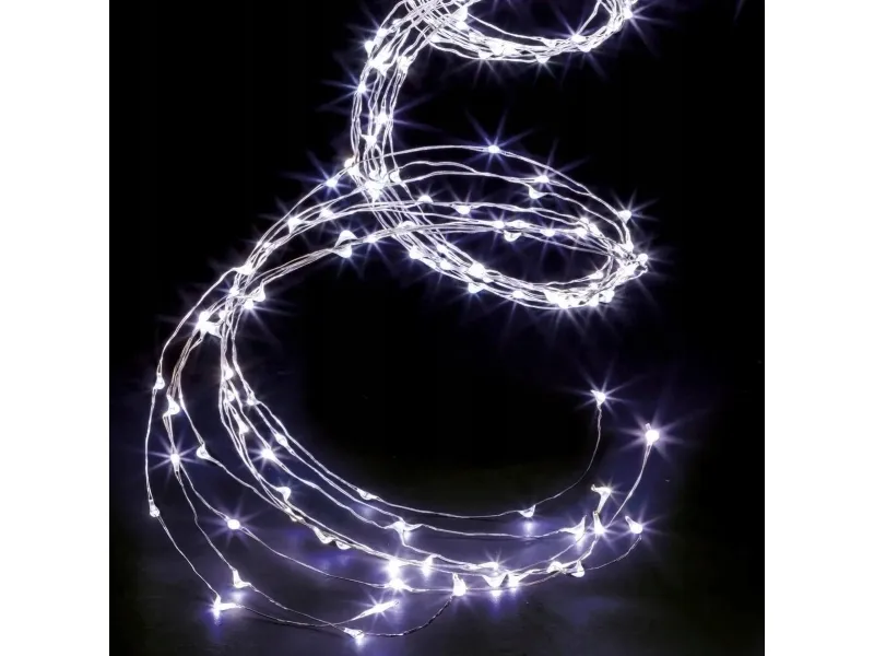 Fééric lys- og julegirlander utendørs, kaskade, 200 LED