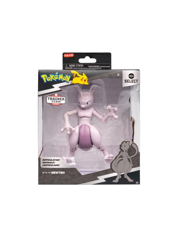 Pokemon SELECT ARTICULATED FIGURE MEWTWO