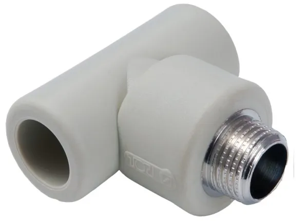 PP T-stykke sveises, 20 mm x 1/2 - TGW20X1/2