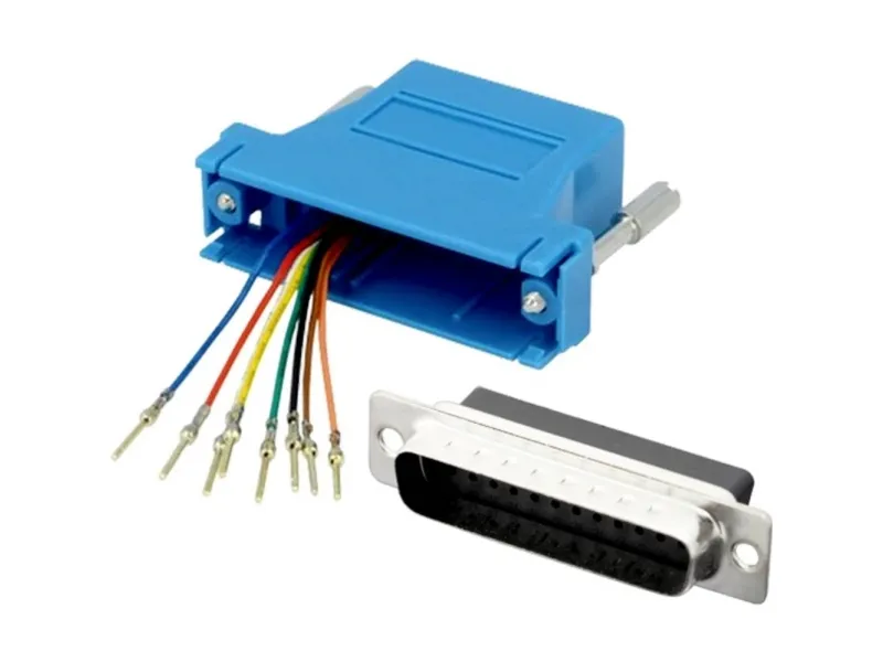 encitech DA9-PMJ8-K-B-RC D-SUB-adapter D-SUB-stik 9-pol. - RJ45-tilslutninger 8p8c 1 stk