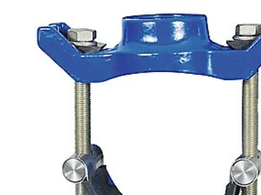 Avgreningstang 156-186 x 1'' - Universal, EPDM-pakning, A2-bolter. AVK