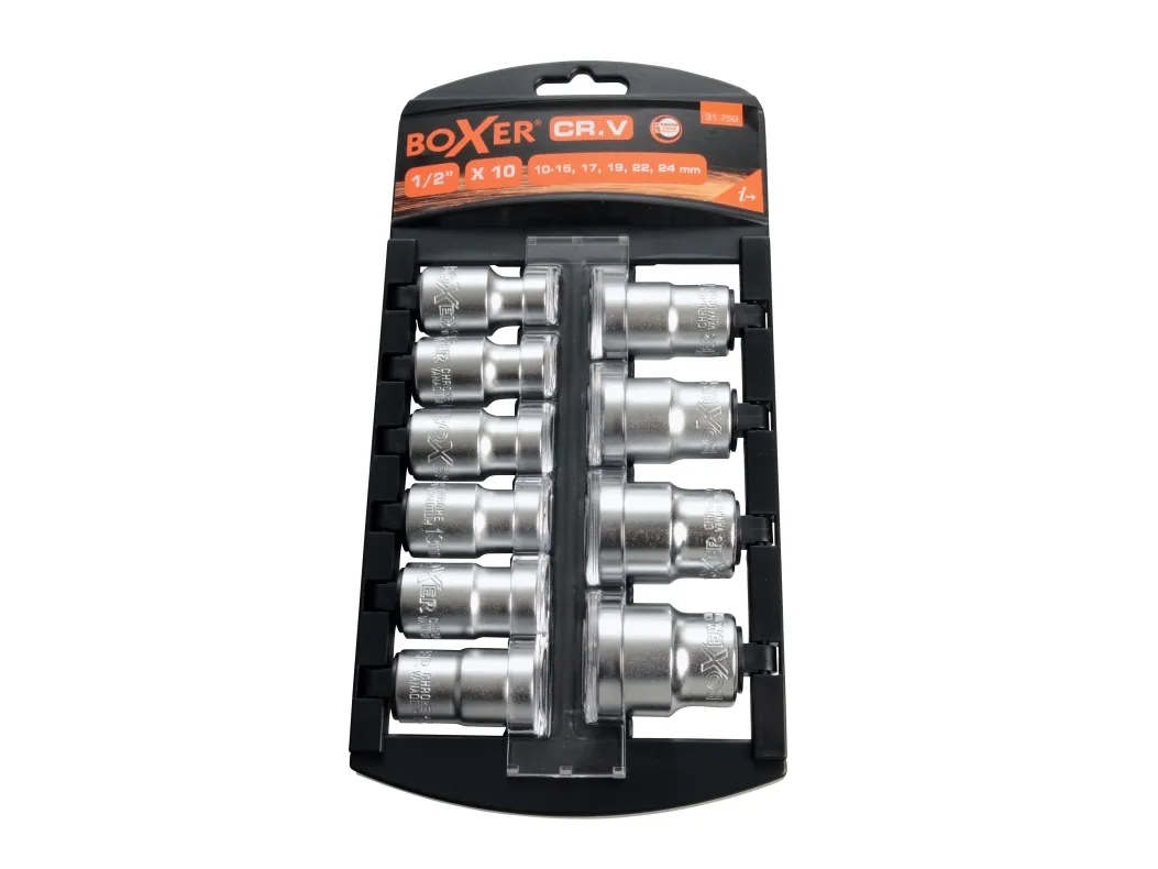 BOXER sokkeler 1/2 - sett med 10 stk