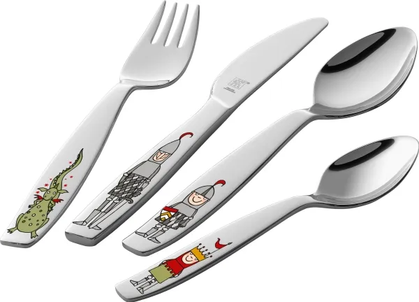Zwilling ZWILLING Ritter Eckbert bestikksett til barn, 4 deler