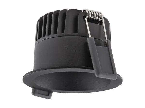 LEDVANCE Spot Darklight multi lumen DIM IP44 680lm 8W/930 sort UGR19 36°