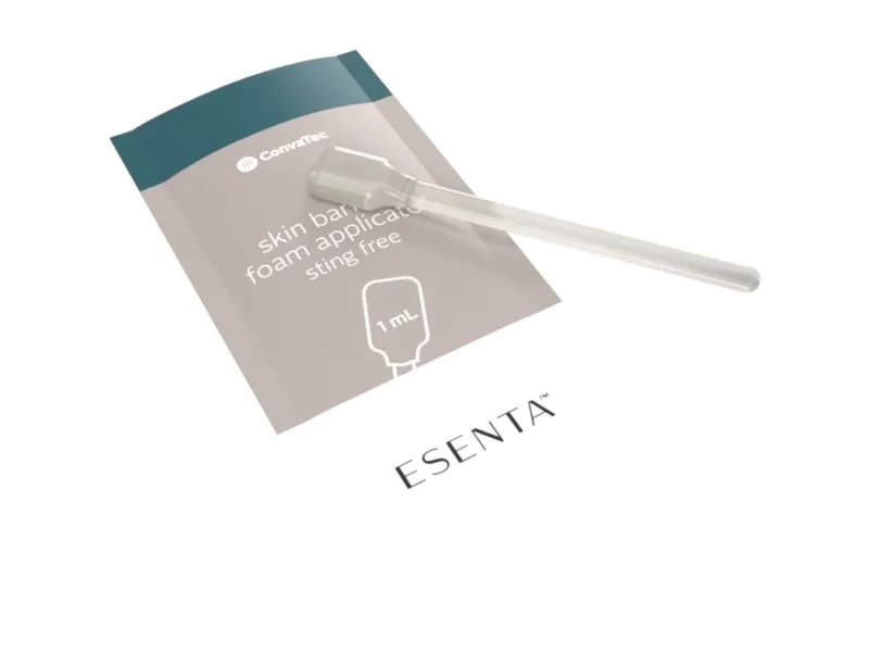 Hudbeskyttelsesfilm skumpind, Esenta, 1 ml, silikonebaseret, uden alkohol, latexfri, steril