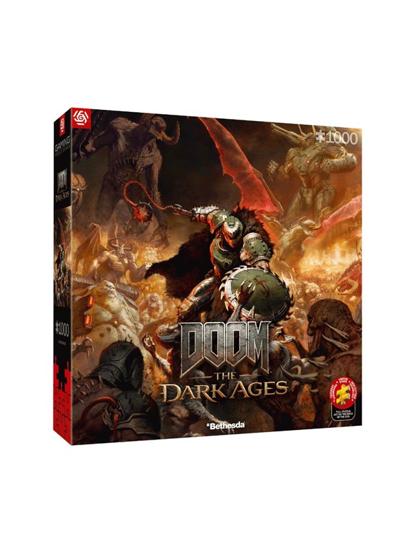 Good Loot - DOOM: The Dark Ages - Slayer's Rag (1000 pieces) - Puslespill
