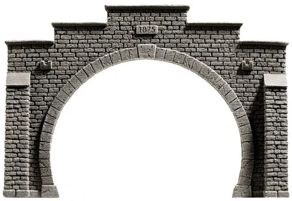 NOCH Tunnelportal, N (1:160), Grå