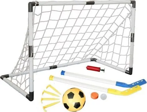 Master mål med grått og hockeymønster MASTER 94 x 61 x 48 cm