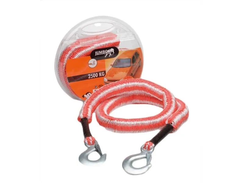 Slæbetov elastisk 2500kg Jumbo 1,5/3m