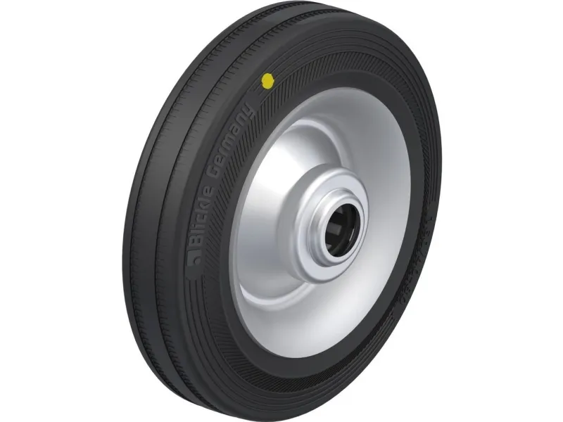 Blickle 60061 V 162/20R-EL hjul for tung last - hjuldiameter: 160 mm, bæreevne (maks.): 135 kg, 1 stk
