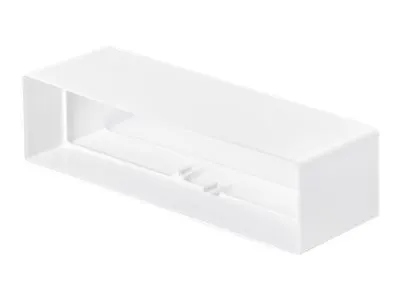 SILVERLINE 4021004 - Flat duct connector - hvit
