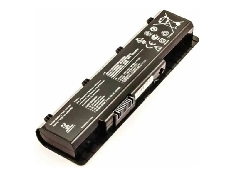 CoreParts - Batteri til bærbar PC - litiumion - 6-cellers - 4400 mAh - 49 Wh - svart - for ASUS N45SF  N45SL  N55SF  N55SL  N56VM  N56VZ  N75SF  N75SL  N76VM  N76VZ