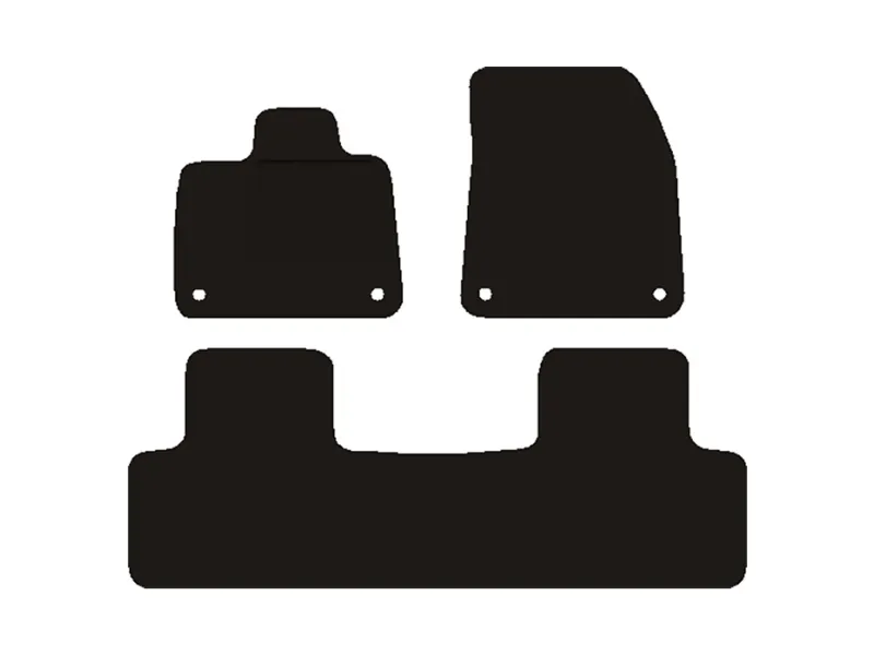 Bilmatter Polestar 3 (P519) 2024- Velour