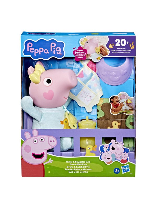 Peppa Pig Oinks and Snuggles Evie 28 cm