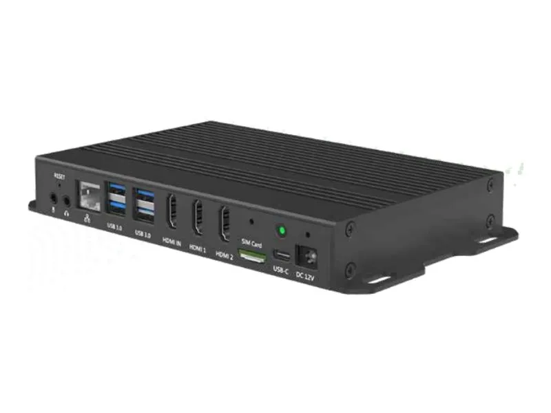 Qbic BXP-350 - Digitalskiltspiller - 8 GB RAM - ARM - Android 14 - 8K - 60 fps