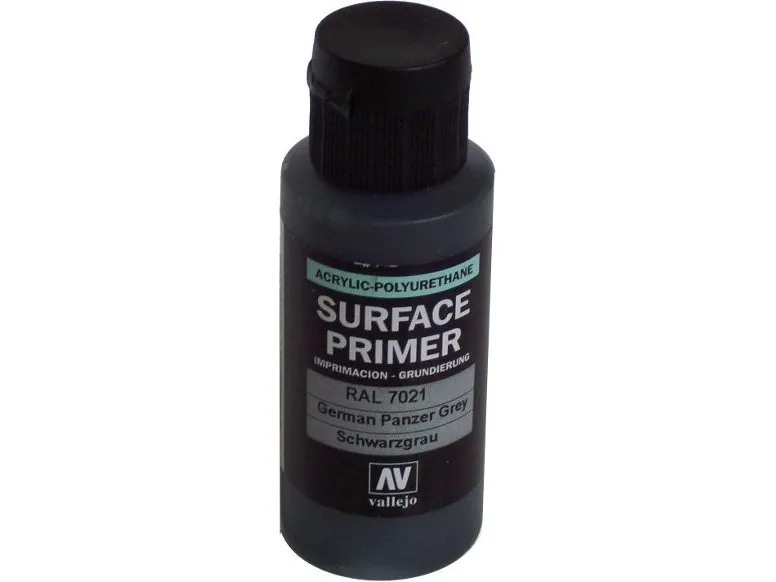 Vallejo Akrylprimer Polyuretan. Grå - 73603