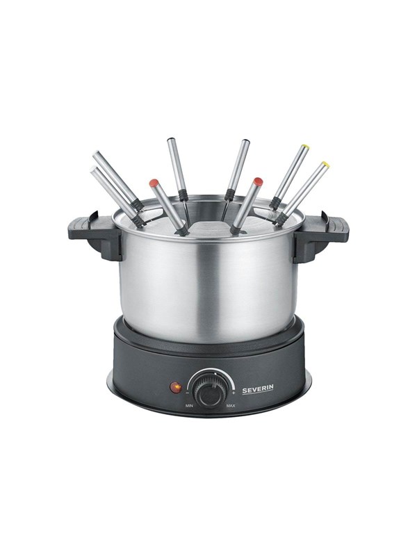 SEVERIN FO 2470 - fondue pot - black/stainless steel