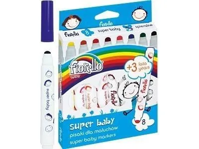 Fiorello Super Baby tusjer 8 farger (180650)