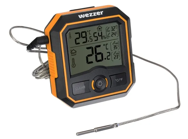 Levenhuk Weezer SN20, Elektronisk miljøtermometer, Innendørs, F, °C, -40 - 70 °C, Digitalt, -40 - 158 °F
