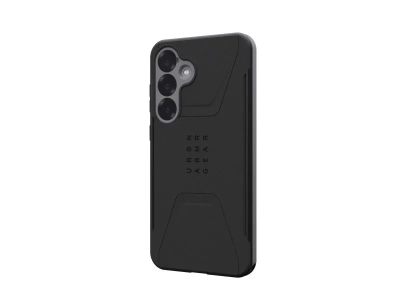 Urban Armour Gear Civilian, Deksel, Samsung, Galaxy S25 Plus, 17 cm (6,7), Sort