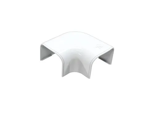 T75-H flad vinkel - 78x58 mm, Hvid RAL 9010, 90 gr.