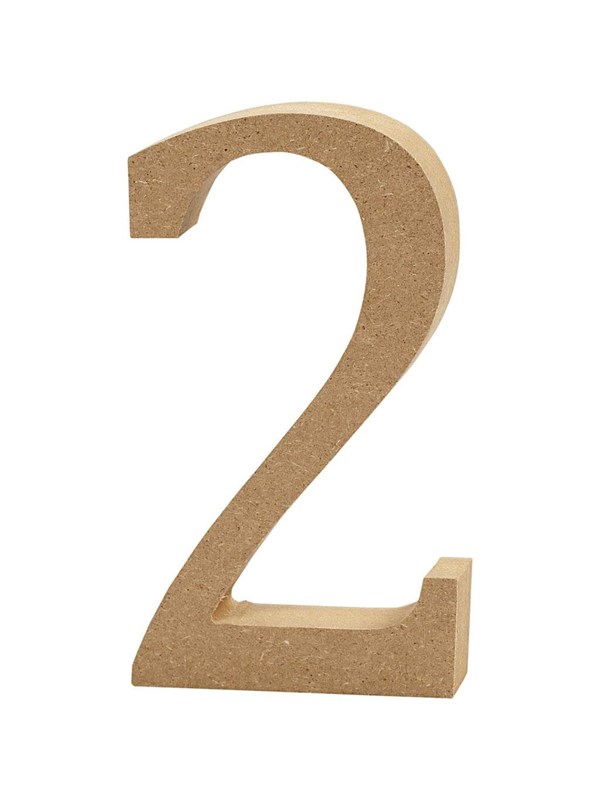 Creativ Company Number 2 MDF 13cm  1pc.