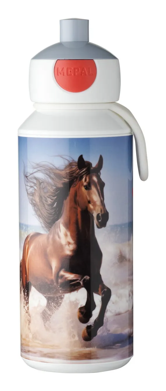 Mepal Fargerik barnevannflaske Mepal, 400 ml, flaske med hygienisk tut