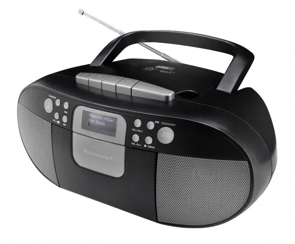 Soundmaster SCD7800, Analog og digital, DAB+, FM, Spiller, CD, CD-R, CD-RW, 3 W, LCD