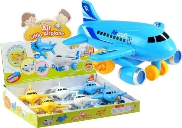 LeanToys fly med motor – lys- og lydvirkninger