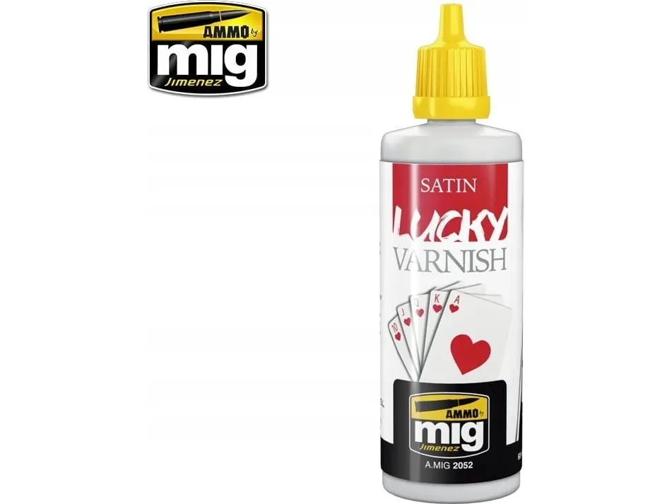 Vallejo Ammo: Lucky Varnish - Satin (60 ml)