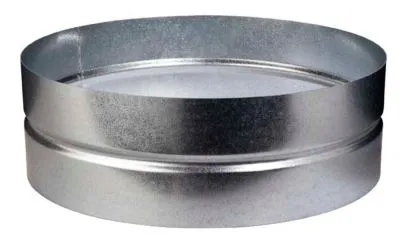muffe Ø100 - MF-100 galvaniseret