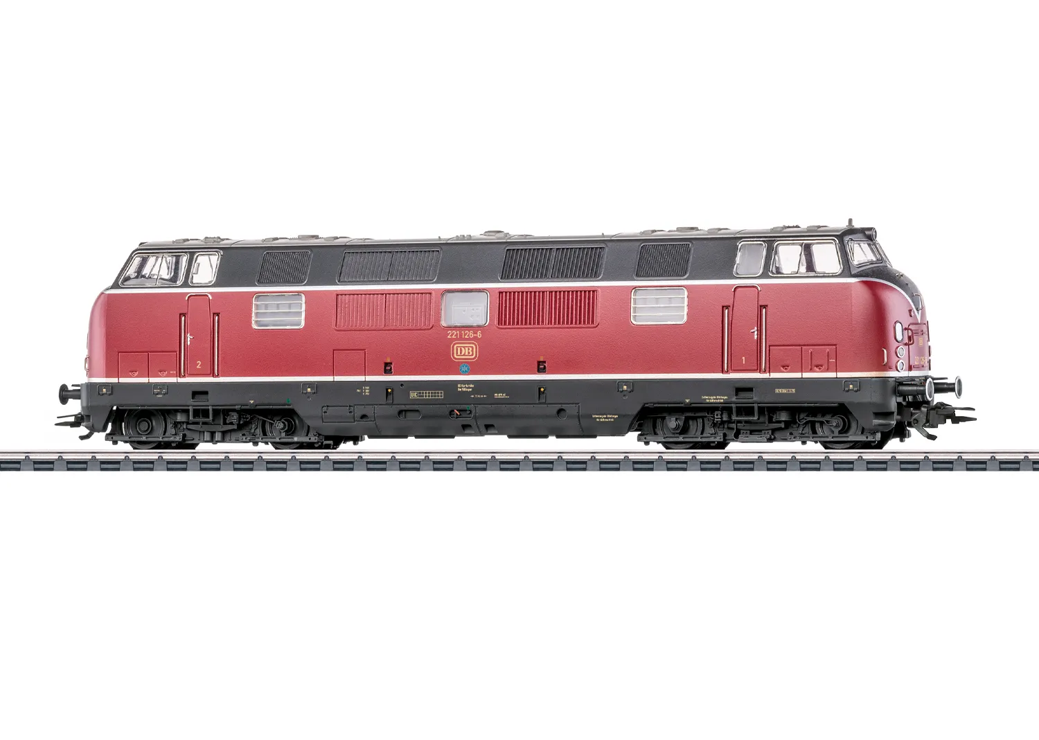 Märklin 37825, Lokomotivmodell, Montert på forhånd, HO (1:87), Class 221, Alle kjønn, Metall