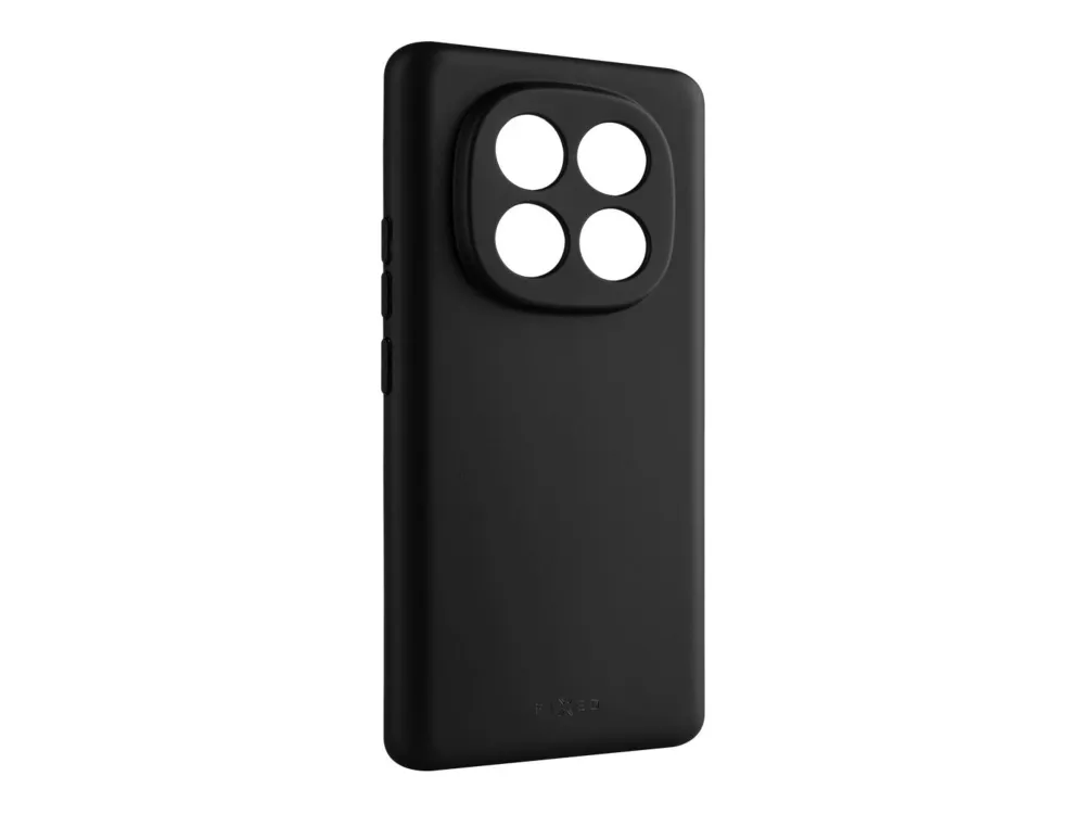 Fixed Story - Baksidedeksel for mobiltelefon - bløt gummi - svart - for Xiaomi Redmi Note 14 Pro+