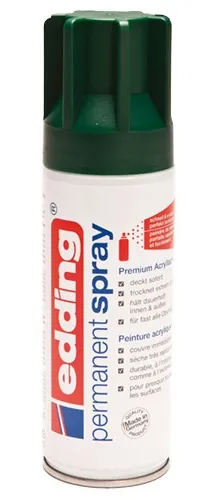 Edding Permanent Spray, 200 ml, Grønn, Matte, Sprayboks