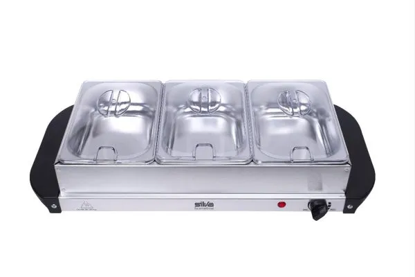 Silva Schneider SH 3.1, 200 W, Sølv, Rustfritt stål, Avtagbart lokk, 1,5 l, 1 stykker