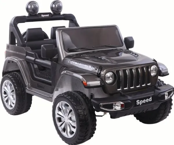 Lean Cars batteribil FT-938, sølv lakkert, 4x4