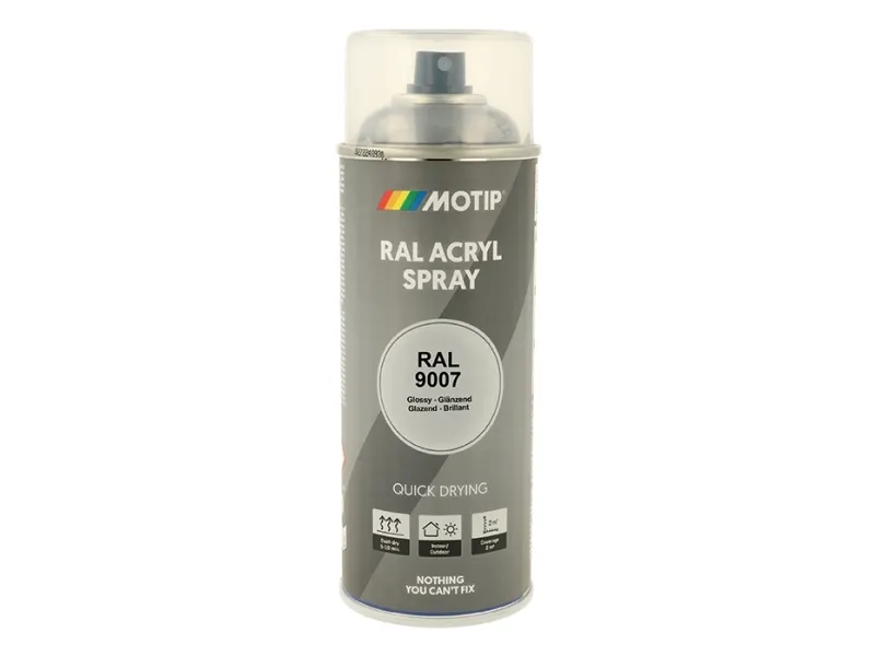 Motip Ral 9007 high gloss grey aluminium