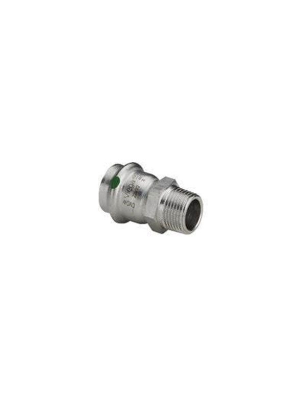 Viega Sanpress Inox transition 28 mm x 3/4" stainless steel