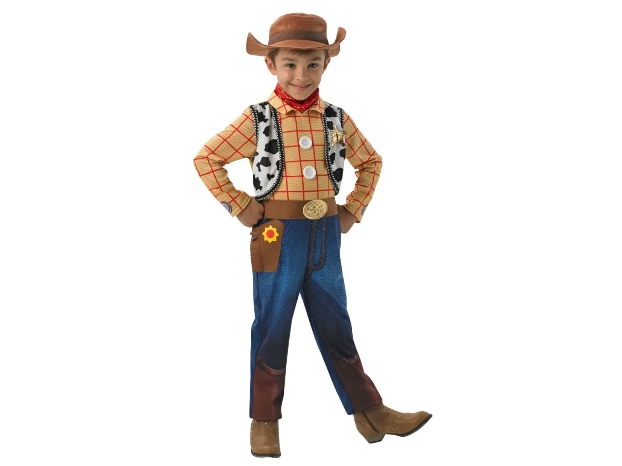 Disney Toy Story Woody Deluxe Kostume (Str. 116/M)