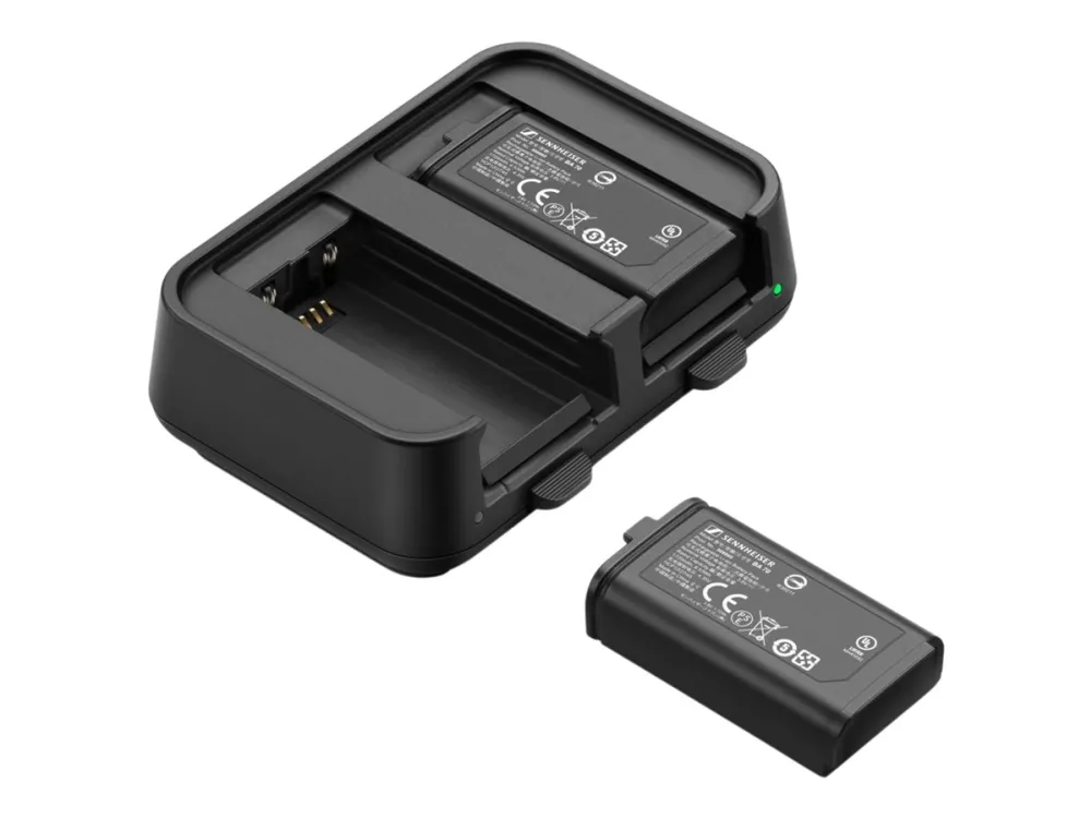 Sennheiser EW-D - USB-batterilader + batteri 2 x - 2 x batterier lader - for Evolution Wireless Digital EW-D SK, EW-D SKM-S