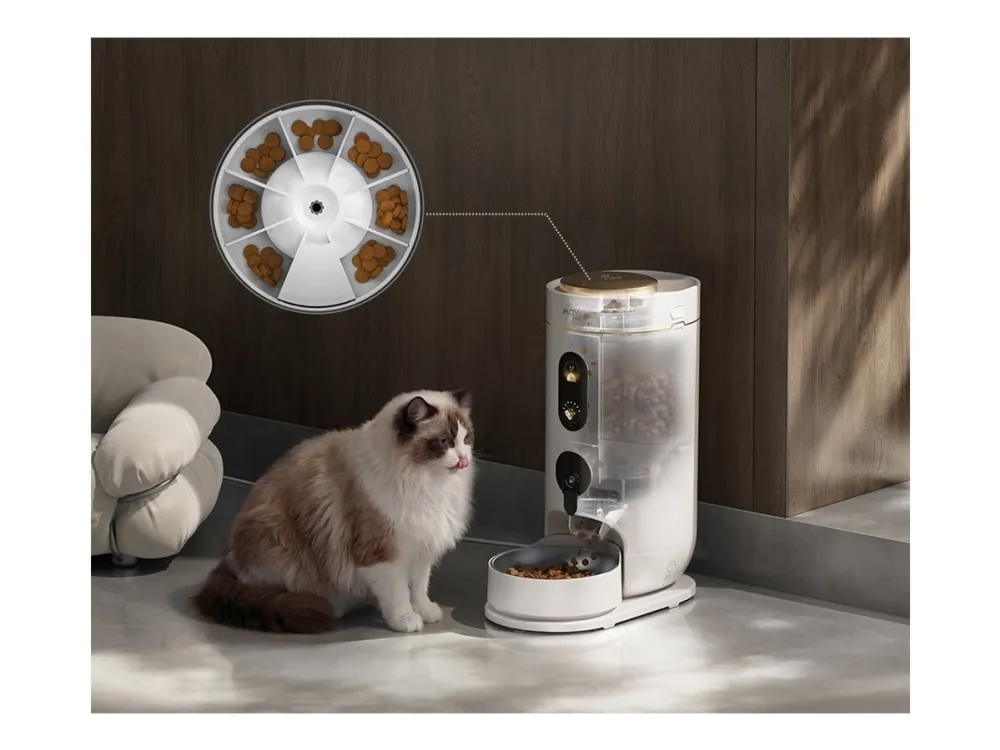 MOVA NutriPal 10 Ultra smart automatisk kjæledyrmater 4 L hvit