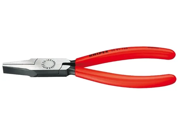 Knipex 19 01 130, Nesetang, Kromvanadiumstål, Plast, Rød, 180 mm, 188 g