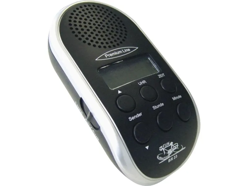 Security Plus BR 23 sykkelradio sort