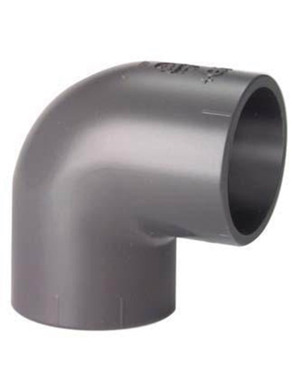 +GF+ Elbow 90° pvc pn16 d63