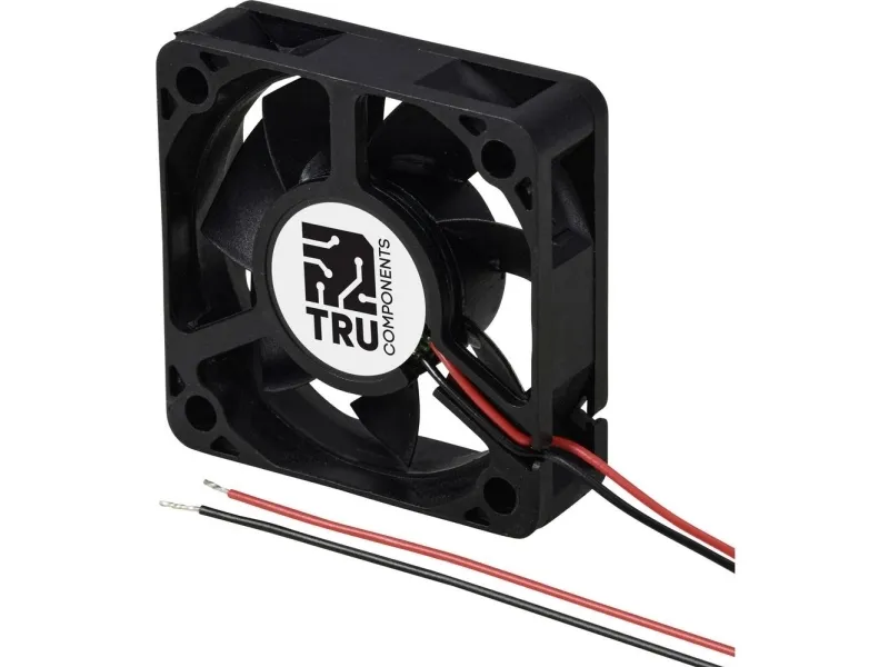 TRU COMPONENTS aksialvifte TC-MX5015-12V0.08A 12 V/DC 23,4 m³/h 50 x 50 x 15 mm