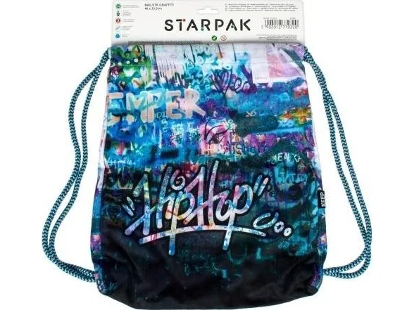 Starpak sekk til ramme graffiti