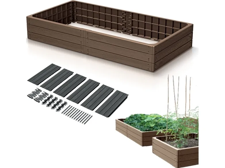 Prosperplast Hage Sengebunn Woody 1492x756mm Seng